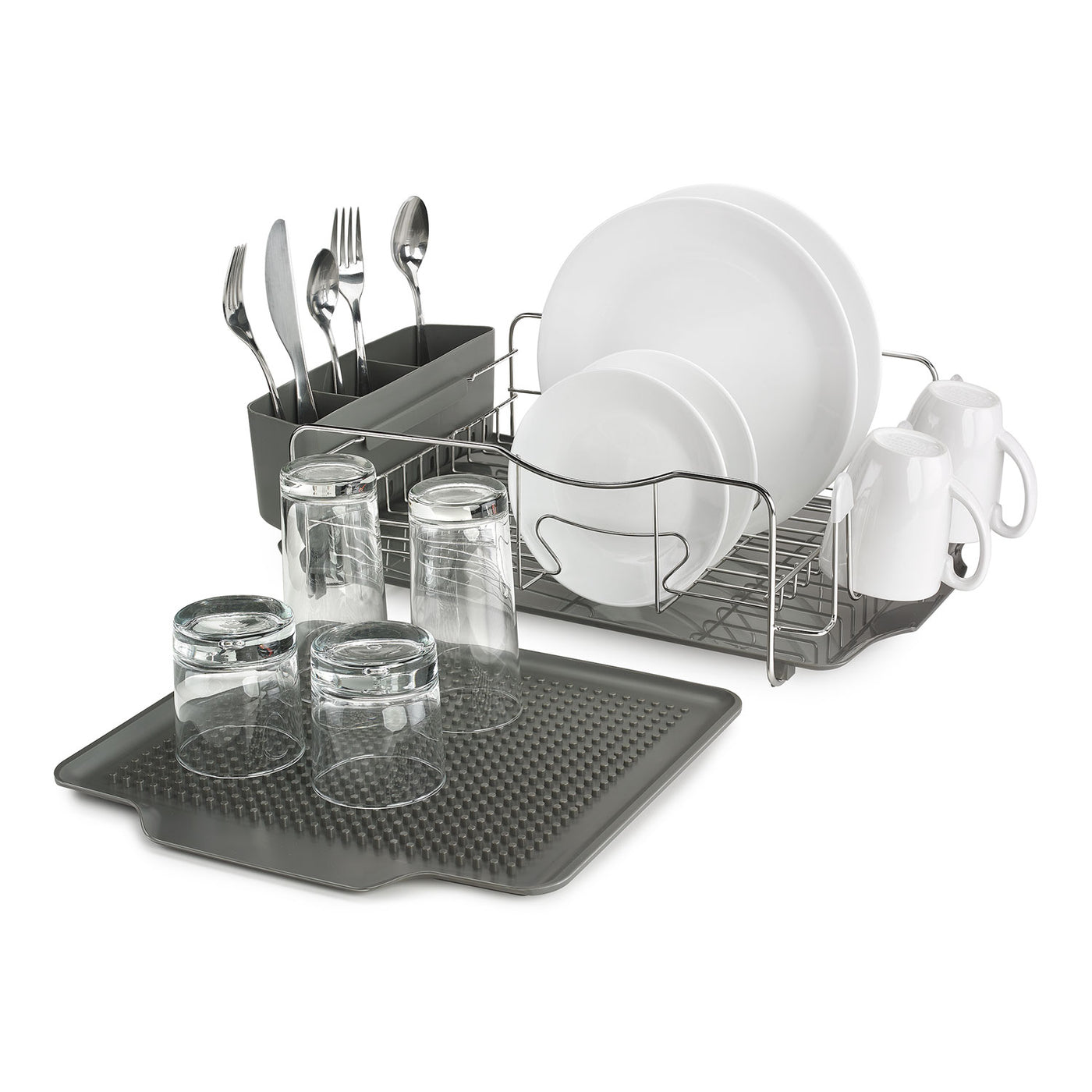 4-Piece Advantage Dish Rack – Polder Products