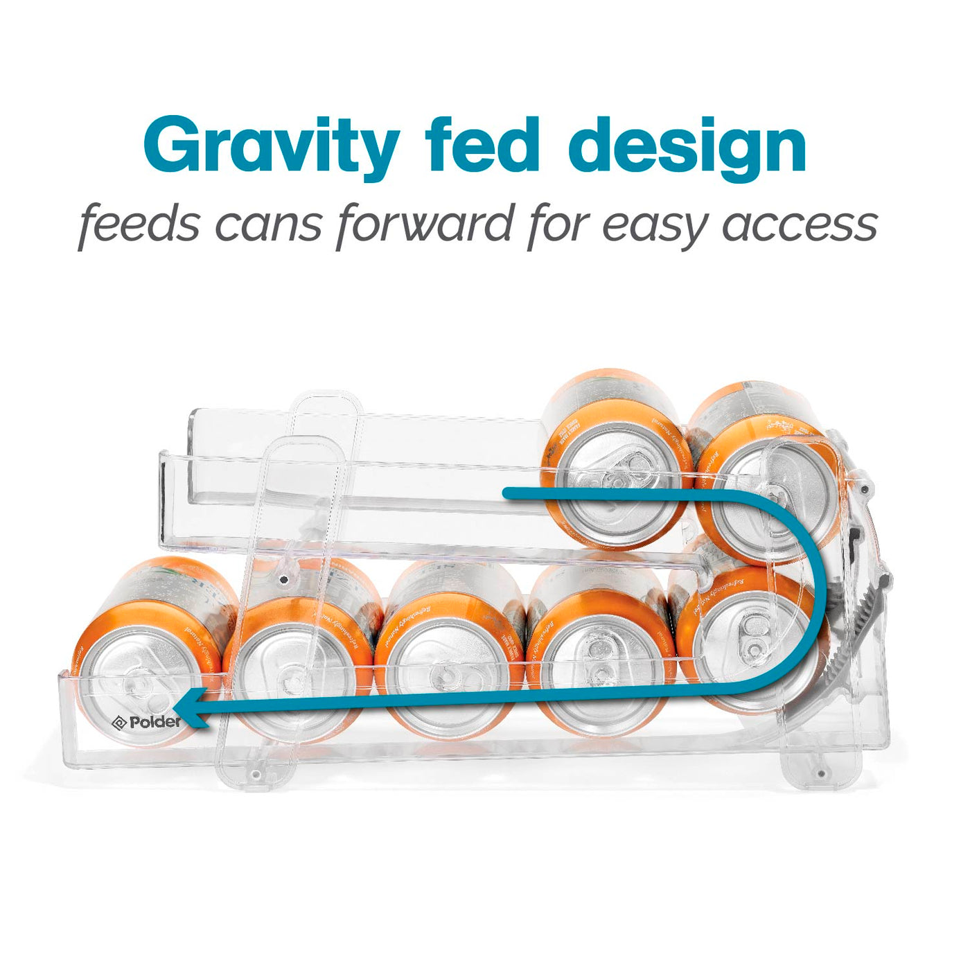 Gravity Feed Can Dispenser