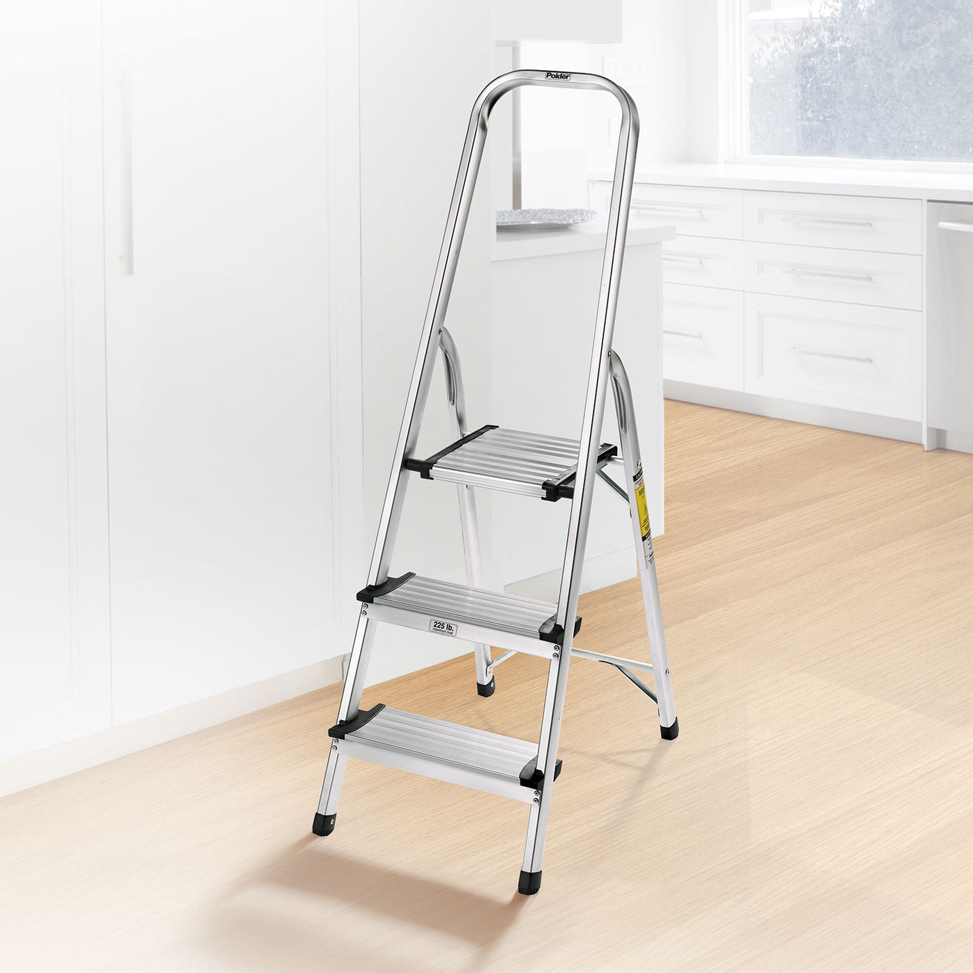 Three Step Step Stool 3-Step Ultralight Step Stool – Polder Products