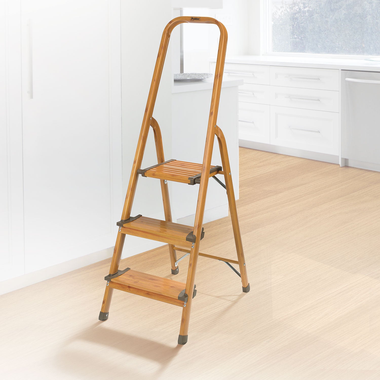Three Step Step Stool 3-Step Ultralight Step Stool – Polder Products