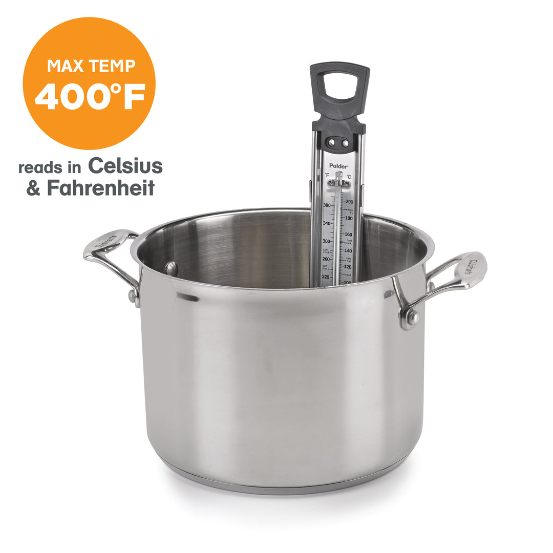 Digitales Marmeladenthermometer Mit Spatel - Für Schokolade, Saucen, Sirup