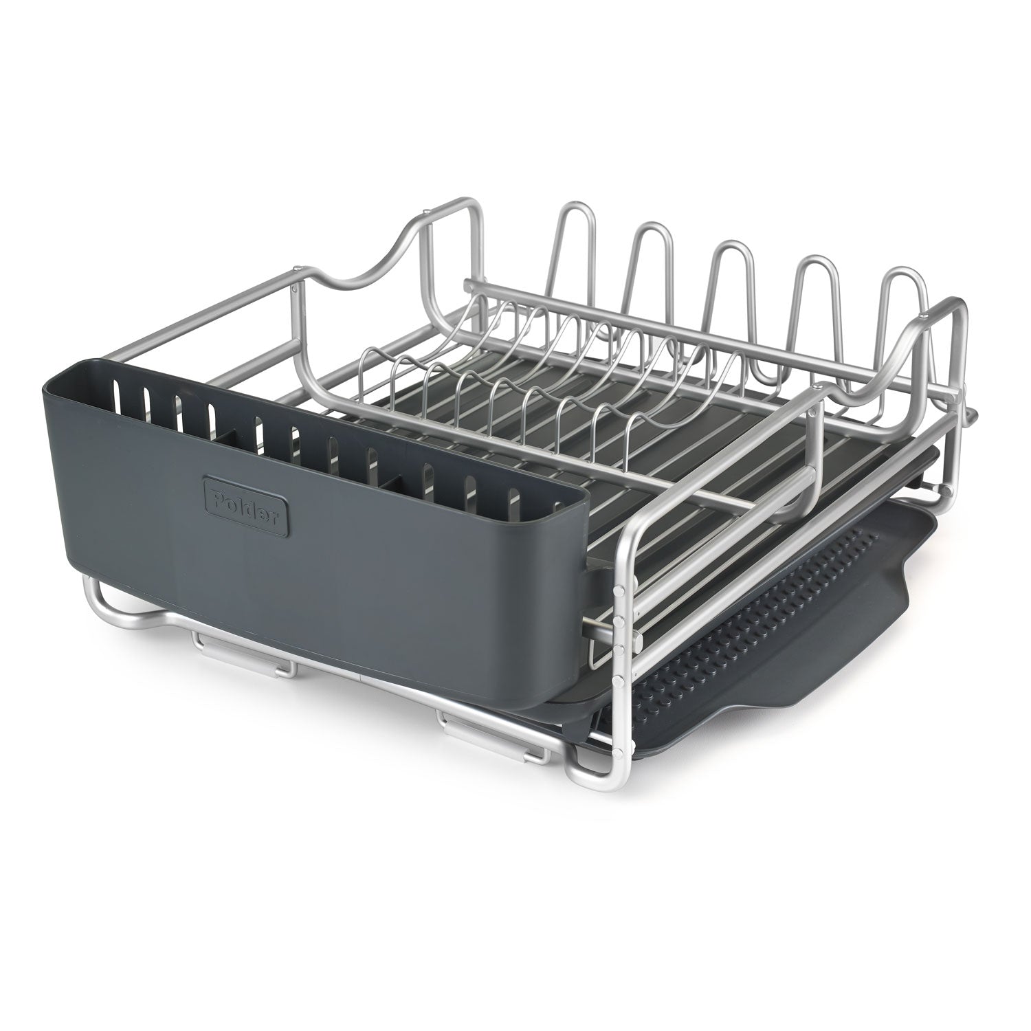 4-Piece Aluminum Advantage Dish Rack – Polder Products