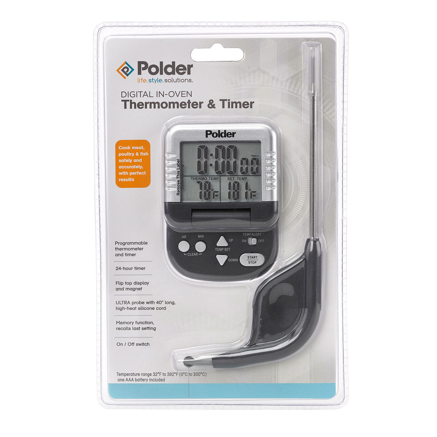 Classic Digital Thermometer / Timer