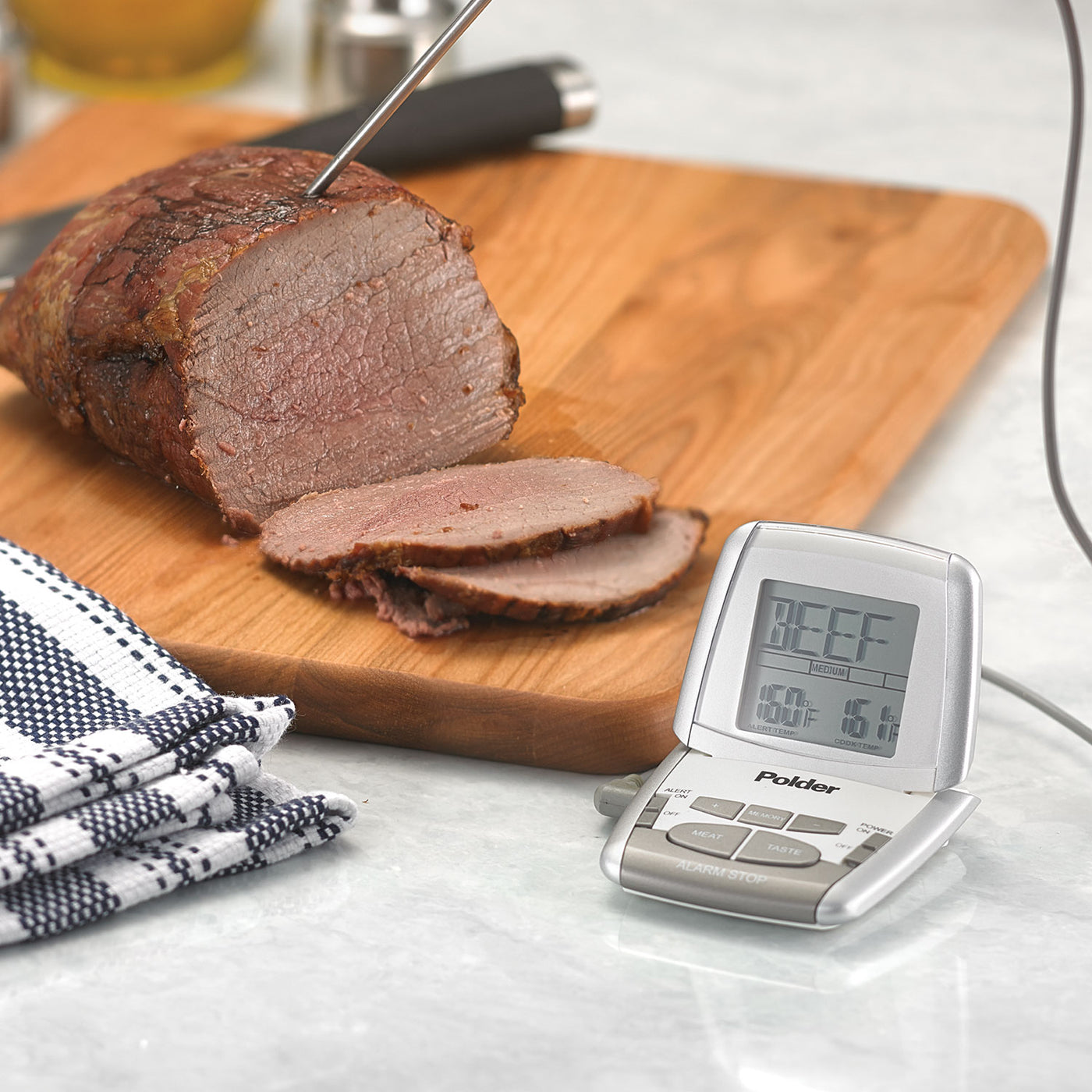 Programmable In-Oven Thermometer with Ultra Probe