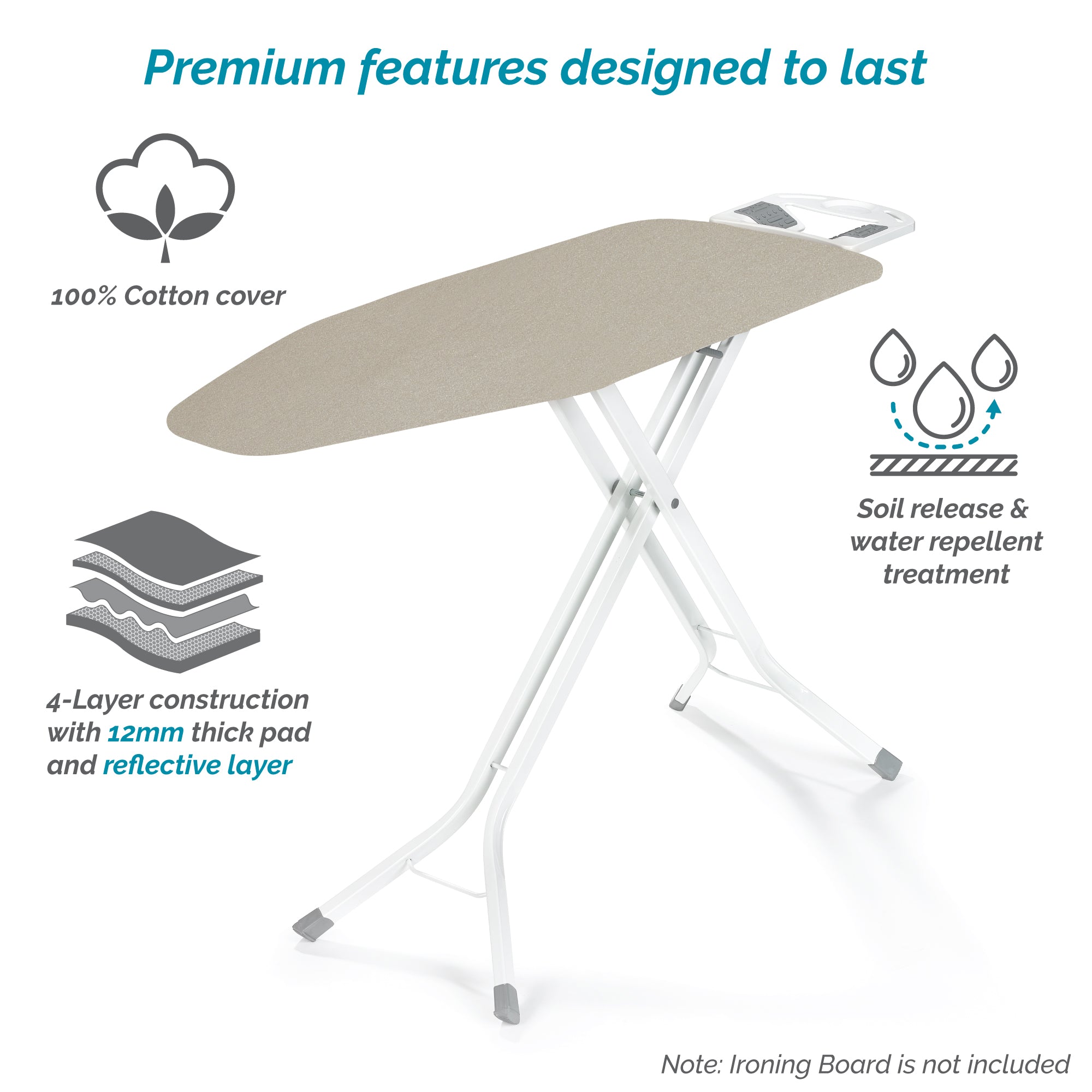12mm Pad & Cover (51 x 15-19 inches)